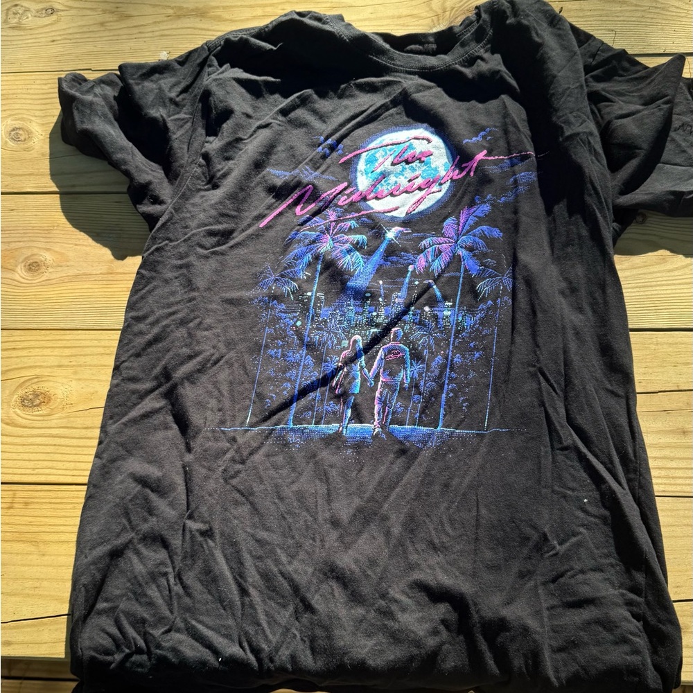 The Midnight Black Graphic T-Shirt